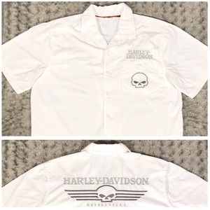 📦SOLD📦Mens Harley Davison skull shirt paid $78 L
